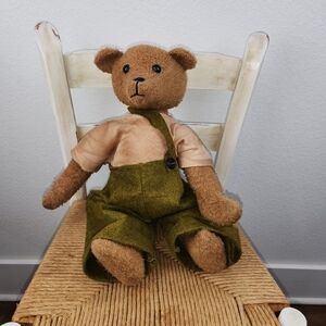 Hearthside Coll. Mr. Grn Jeans Bear Deco. Plush 🧸